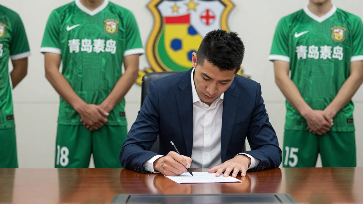 19‑Year‑Old German Youth Talent Joins Qingdao West Coast, Boosting Midfield and Aiming for Asian Champions League Spot